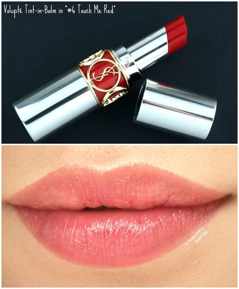 ysl rouge volupte tint in balm swatches|YSL volupte tint.